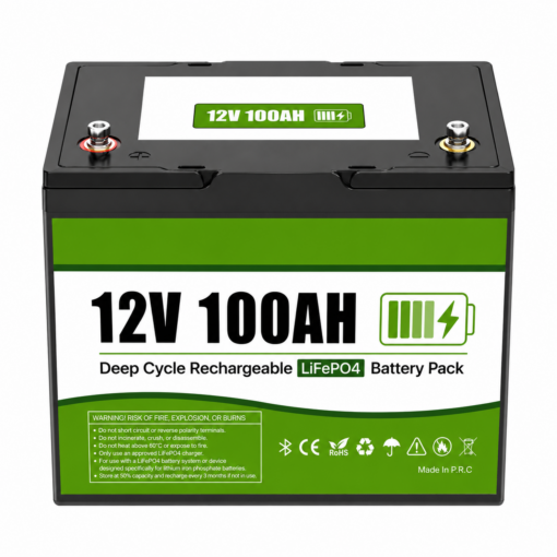 Litiumbatteri 12V 100Ah med Bluetooth - Bilde 2