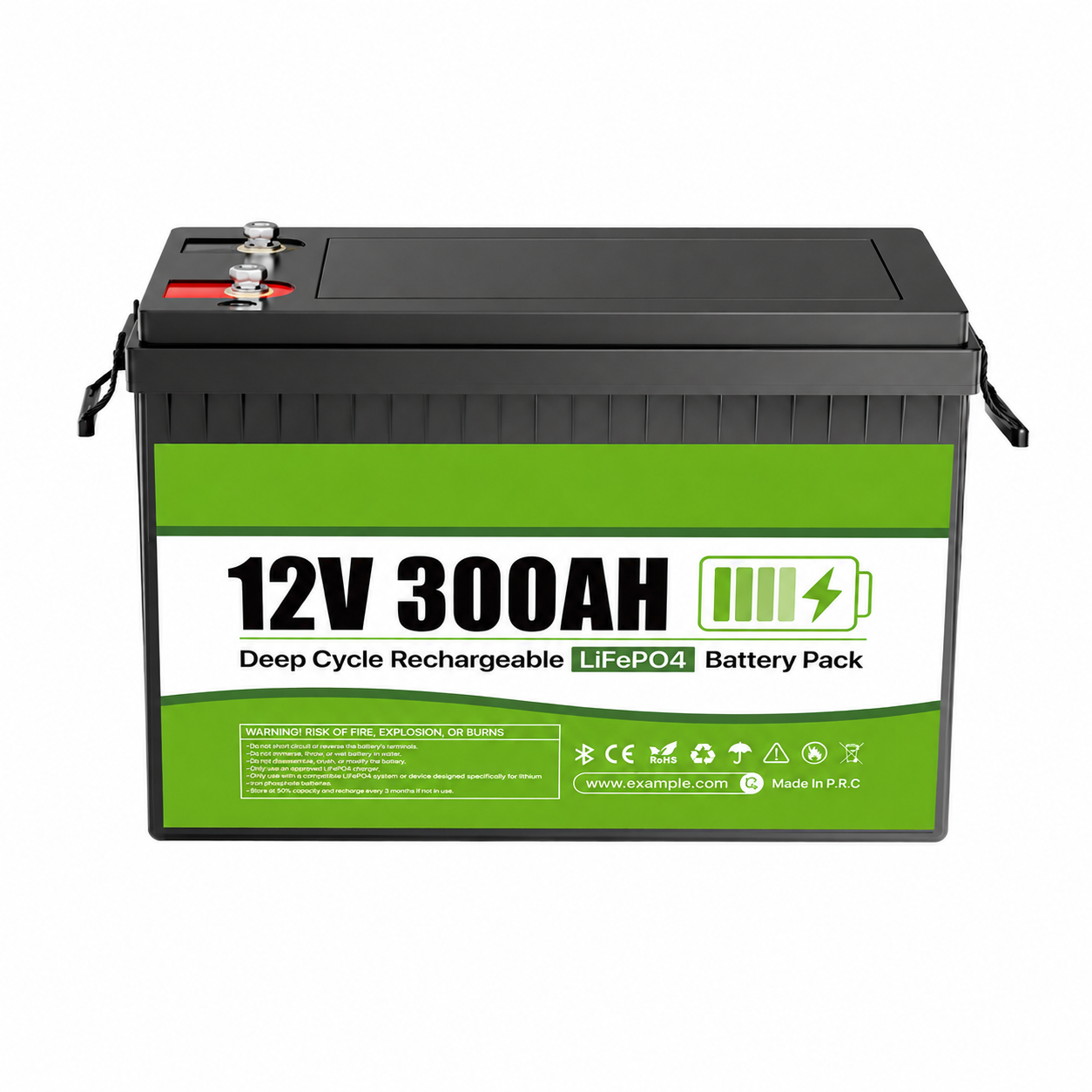 LifePo4 300Ah batteri BT - Bilde 3