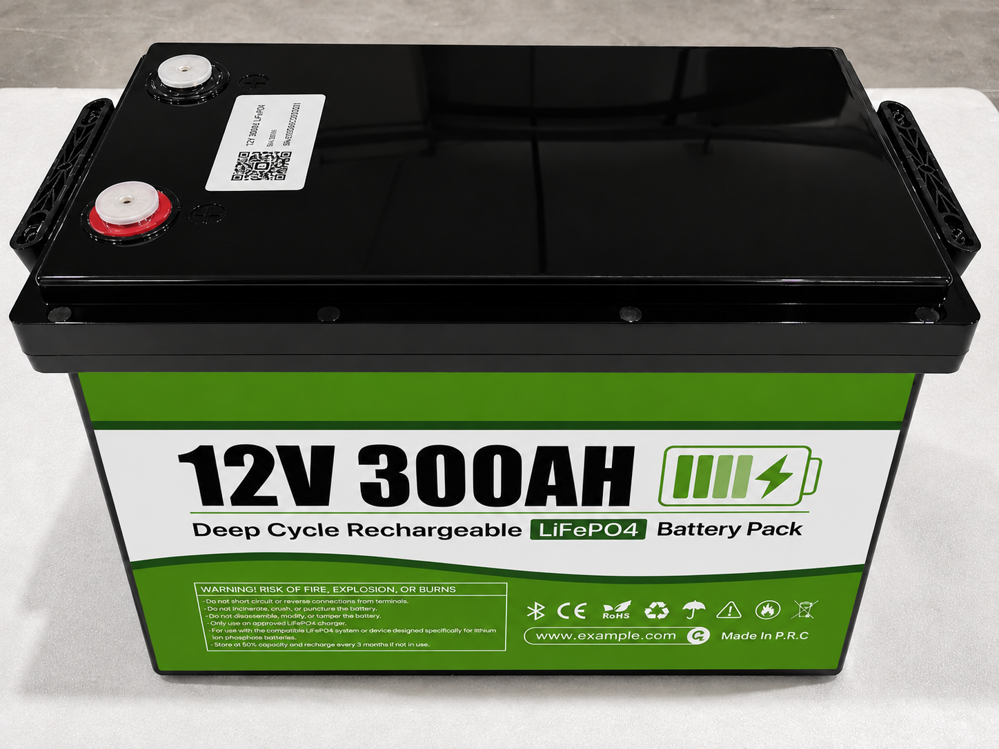 LifePo4 300Ah batteri BT - Bilde 2